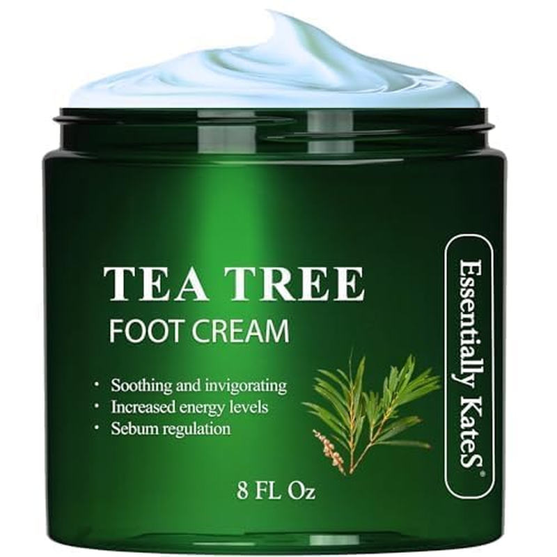 Tea Tree Oil Foot Cream – Fast Relief for Athlete’s Foot, Nail Fungus & Itchy Skin