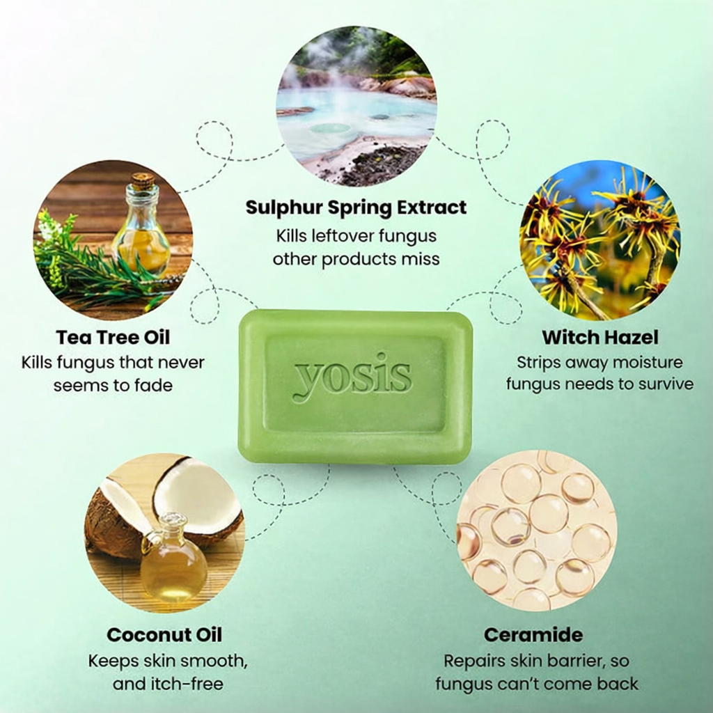 YOSIS® Antifungal Relief Soap Bar