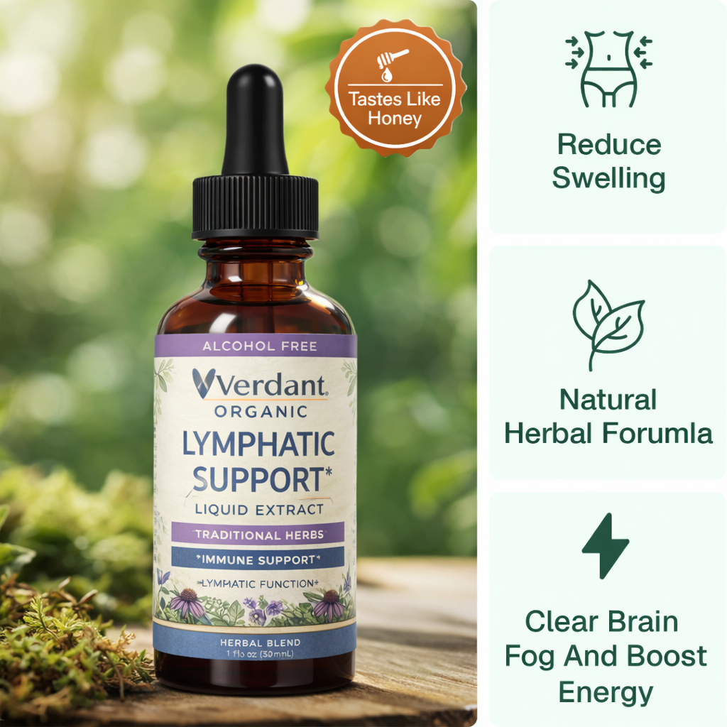 Organic Lymphatic Support Wellness Drops